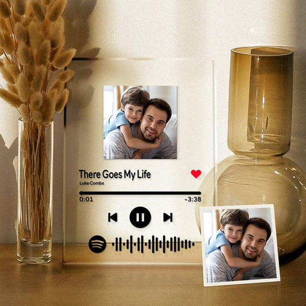Personalized Spotify Code Plaque Spotify Night Light
